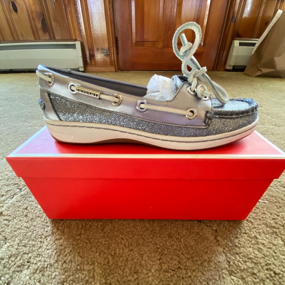 Coach sparkly shoes